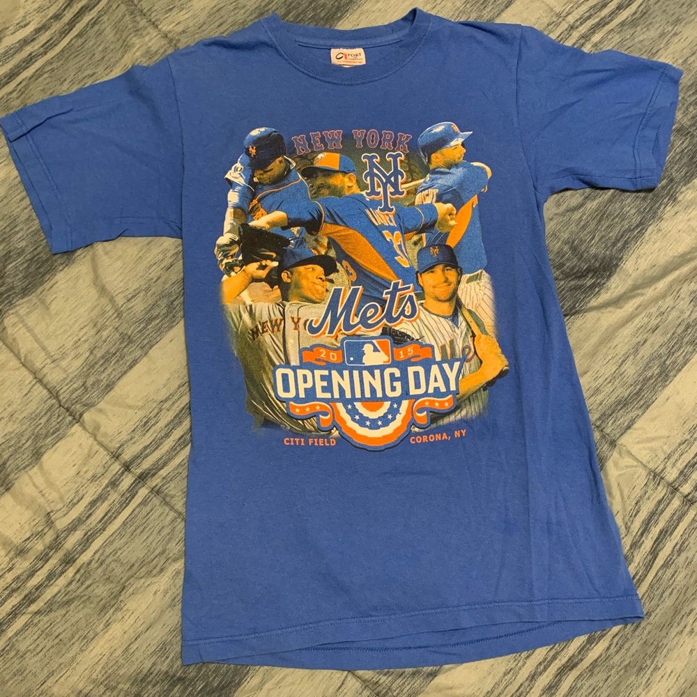 NY Mets 2015 opening day t-shirt